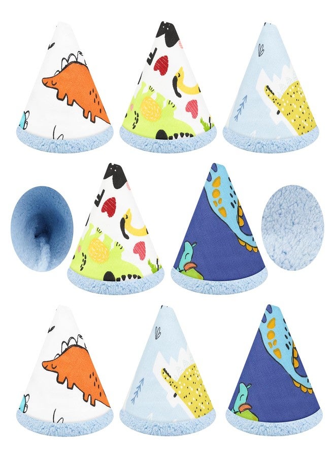 AMAZYC-US 8 Pcs Coral Velvet Pee Covers Baby Boy, Strong Water Absorption Reusable Pee Shield, Diaper Changing Accessory for Baby Boys - Image 1
